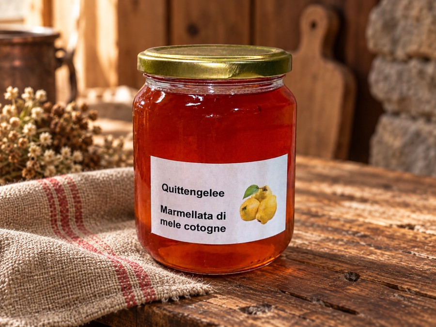 Gelée di mele cotogne della Val Poschiavo, specialità artigianale svizzera