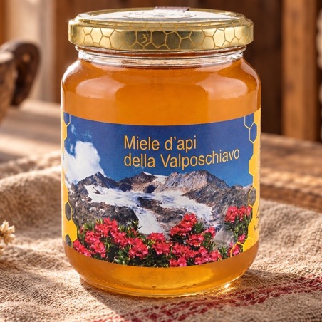 Miele di Tiglio della Val Poschiavo, miele naturale di montagna