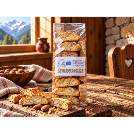 Cantucci artigianali 150 g confezionati – Giovanna Tosio / Viva la Pasta
