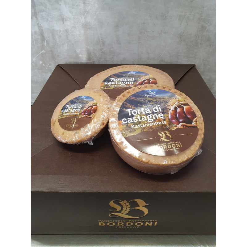 Torta di Castagne della Val Poschiavo, specialità artigianale svizzera