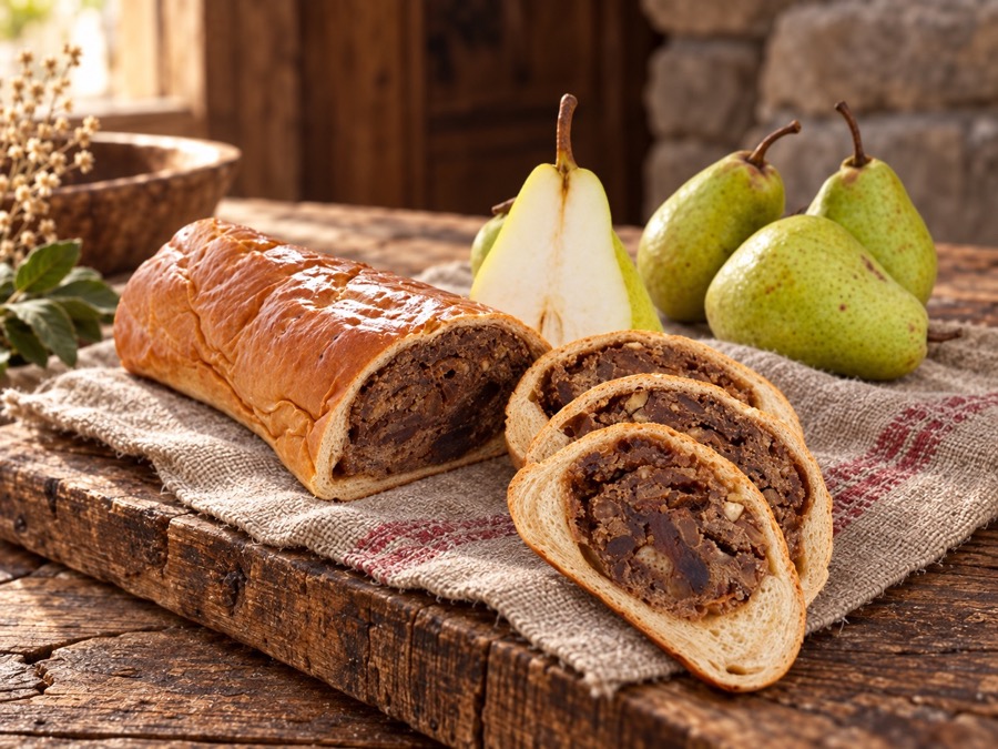 Traditionelles Birnenbrot